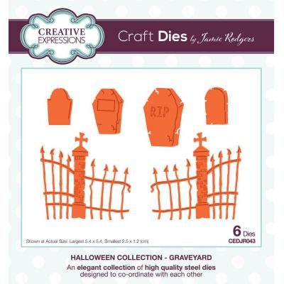 Creative Expressions Jamie Rodgers Craft Dies - Halloween Graveyard